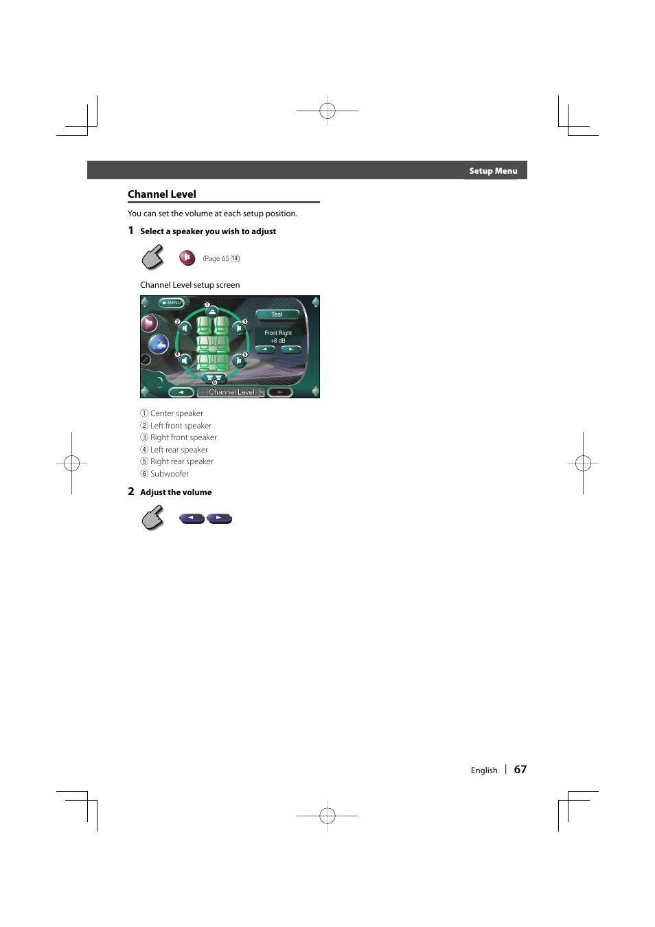 Before use, Channel level | Kenwood Excelon KVT-817DVD User Manual | Page 67 / 112