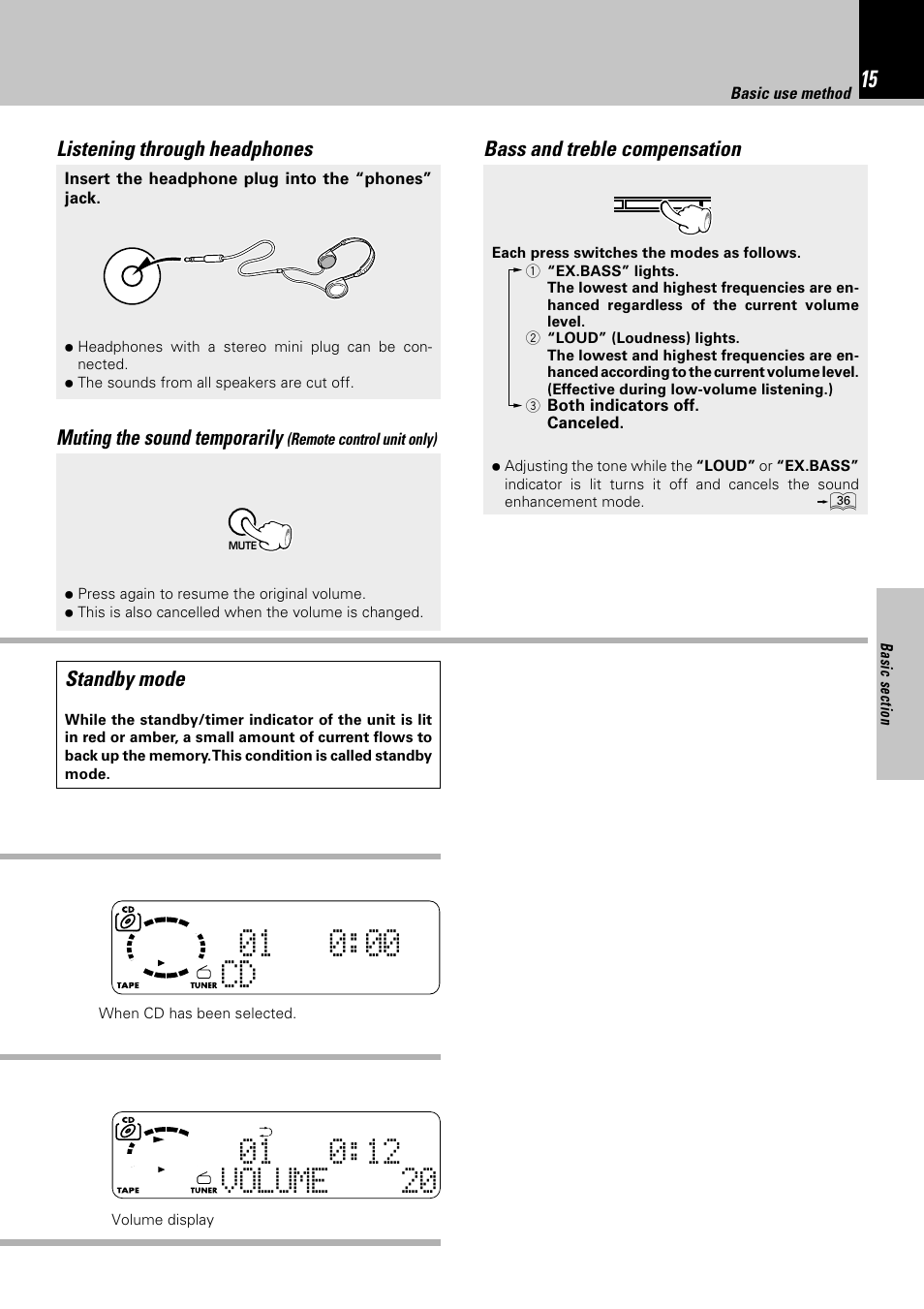 Kenwood HM-332 User Manual | Page 15 / 48