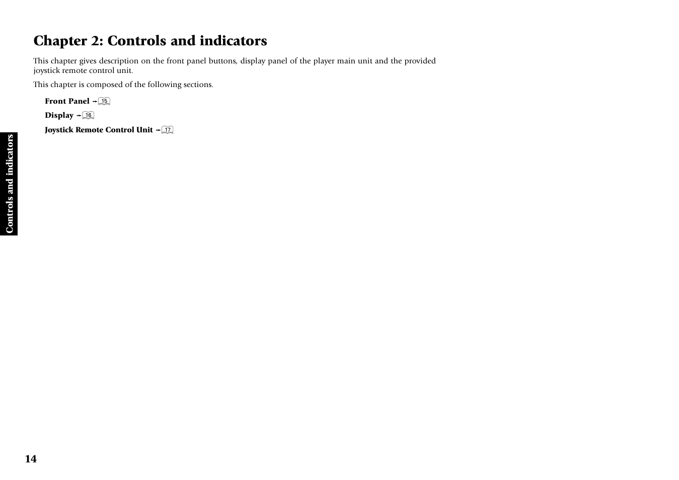 Chapter 2: controls and indicators | Kenwood DV-5700 User Manual | Page 14 / 76