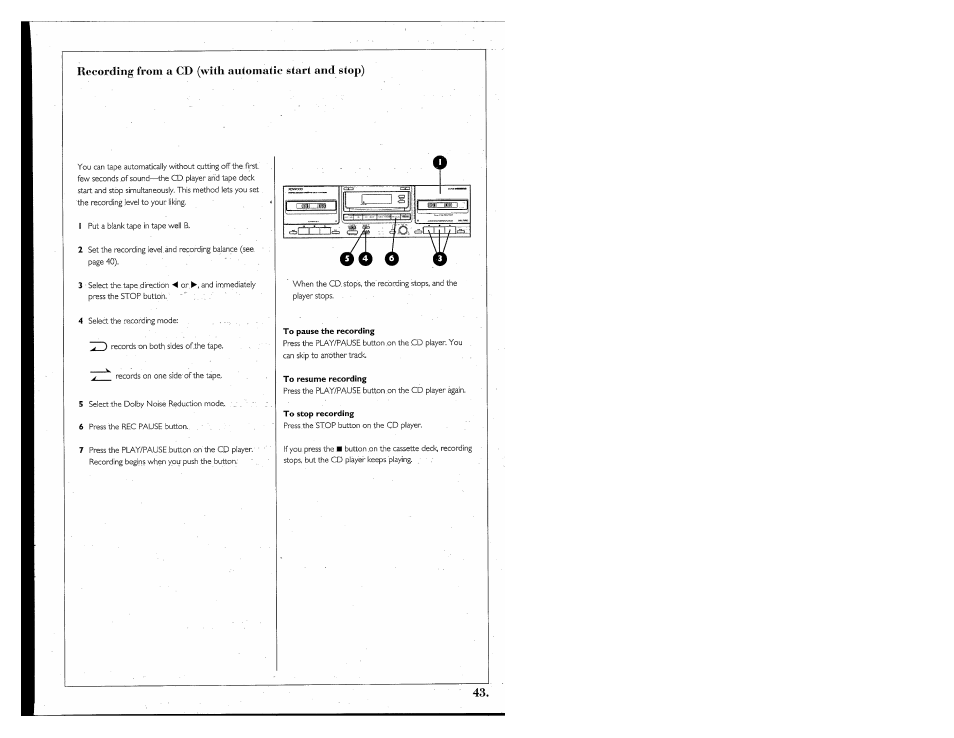 Kenwood 855 AV User Manual | Page 43 / 56