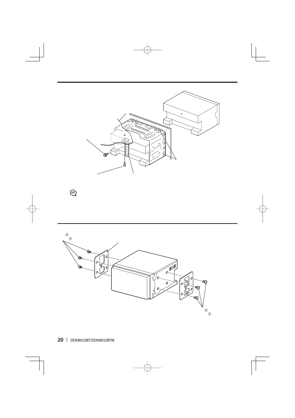 Kenwood DDX8032BTM User Manual | Page 20 / 32