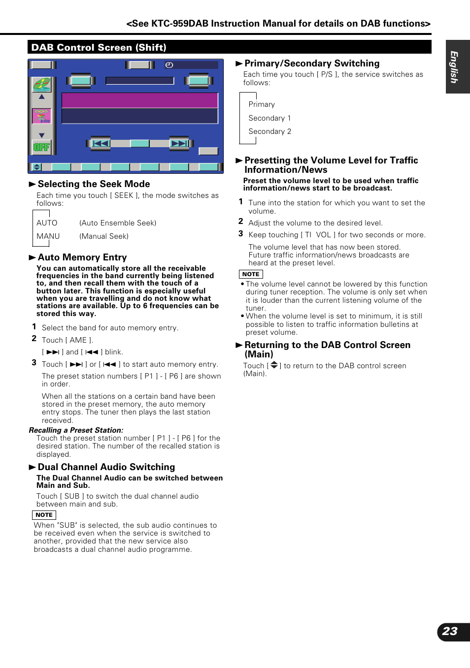 Kenwood KVC-1000 User Manual | Page 23 / 36