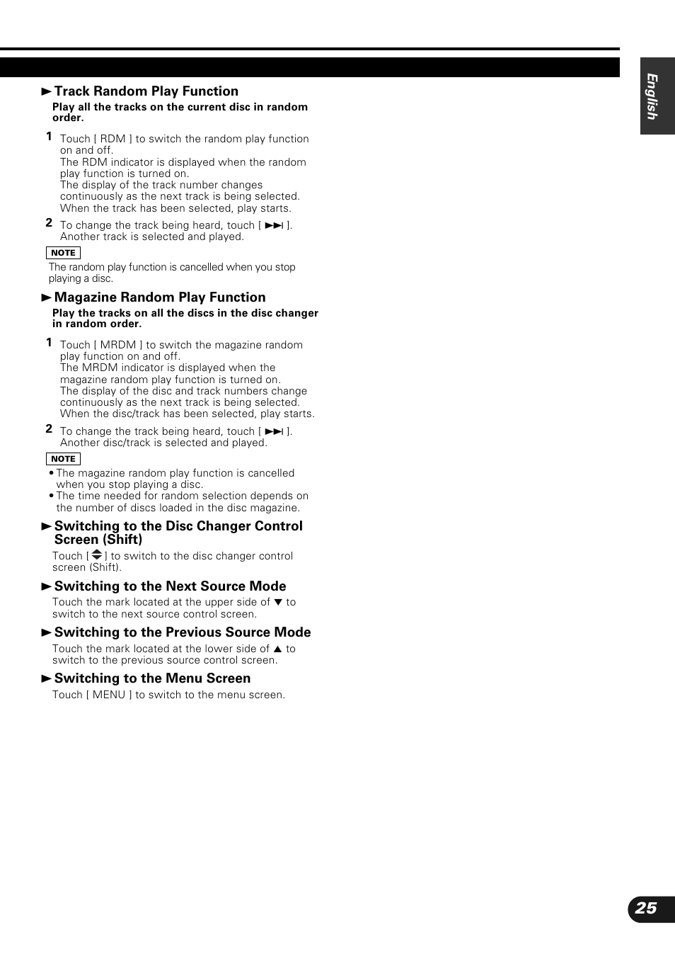 Kenwood KVC-1000 User Manual | Page 25 / 36