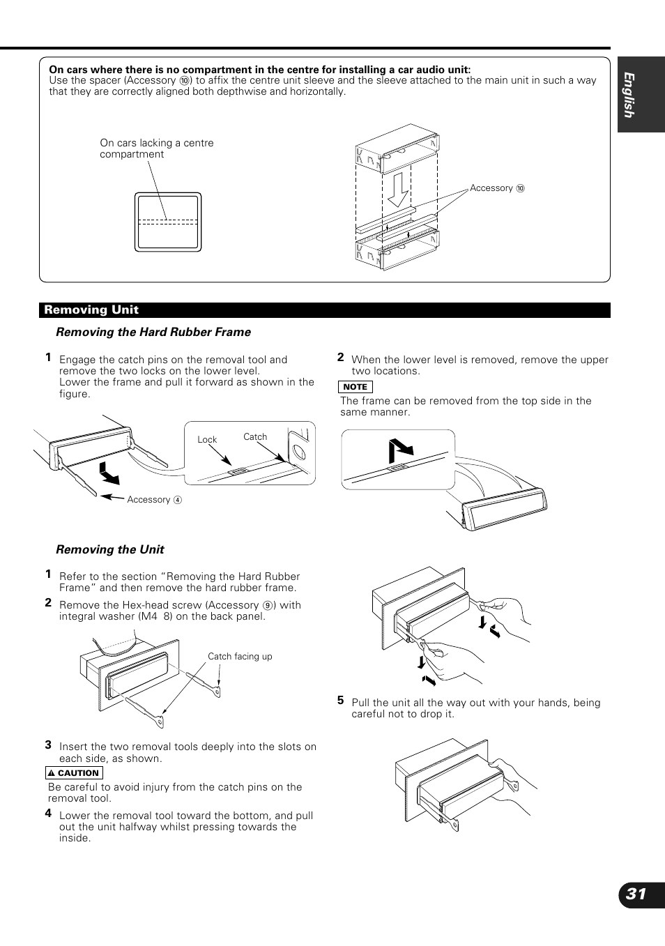 English | Kenwood KVC-1000 User Manual | Page 31 / 36