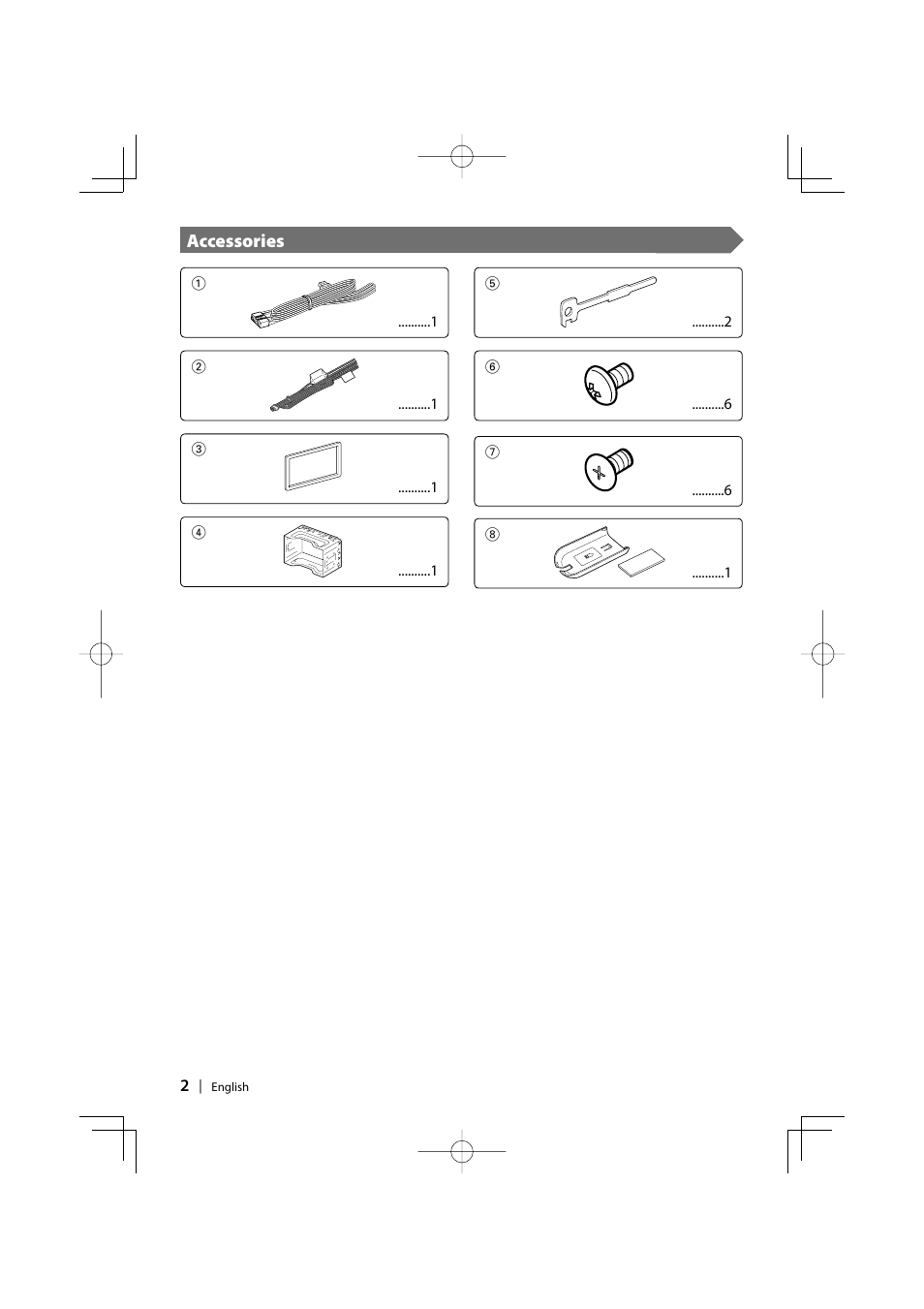 Kenwood DDX8047 User Manual | Page 2 / 44