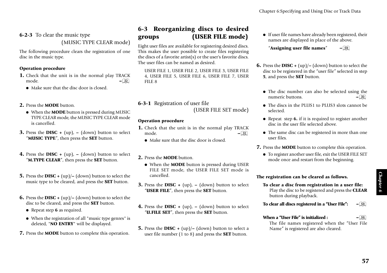 3 reorganizing discs to desired groups | Kenwood DVF-J6050 User Manual | Page 57 / 96