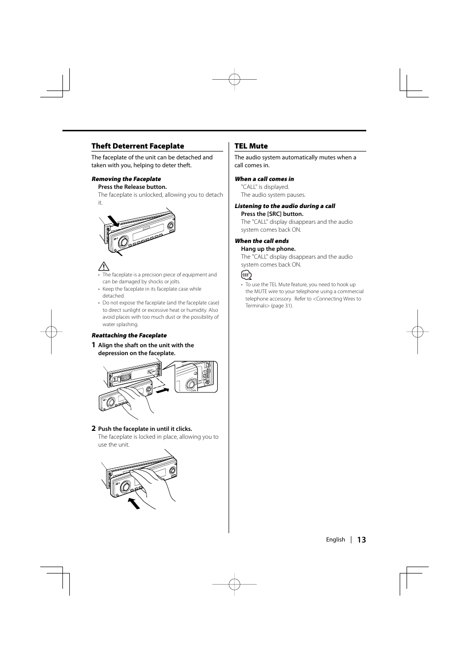 Kenwood KDC-MP5032 User Manual | Page 13 / 40