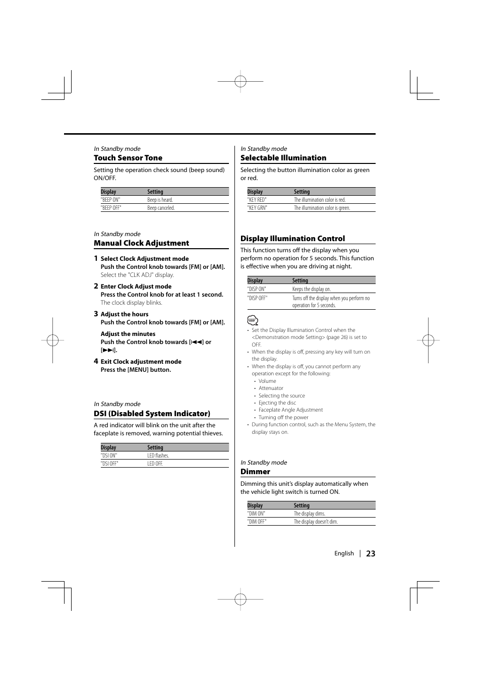 Kenwood KDC-MP5032 User Manual | Page 23 / 40