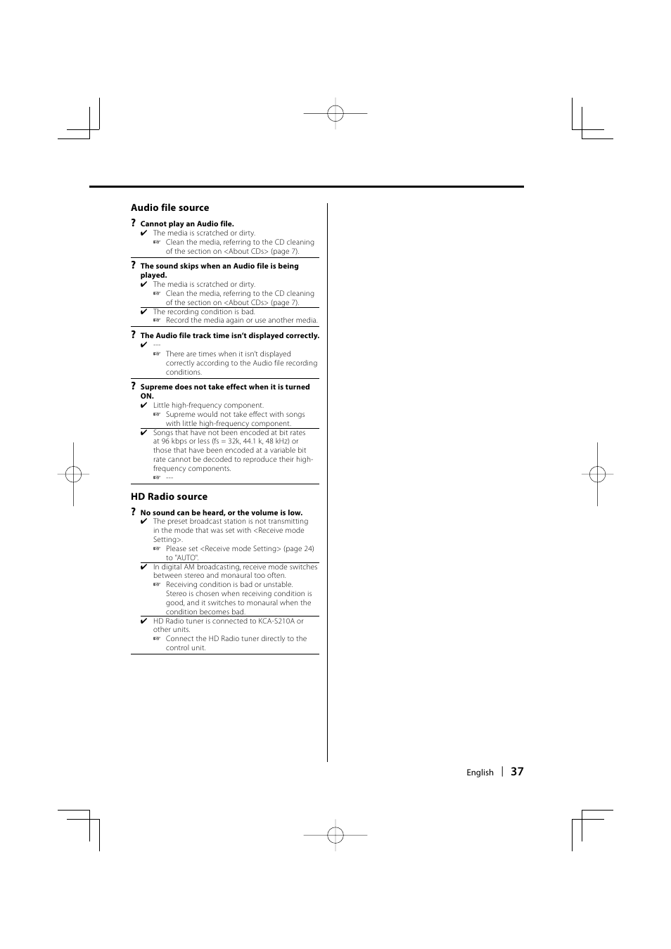 Kenwood KDC-MP5032 User Manual | Page 37 / 40