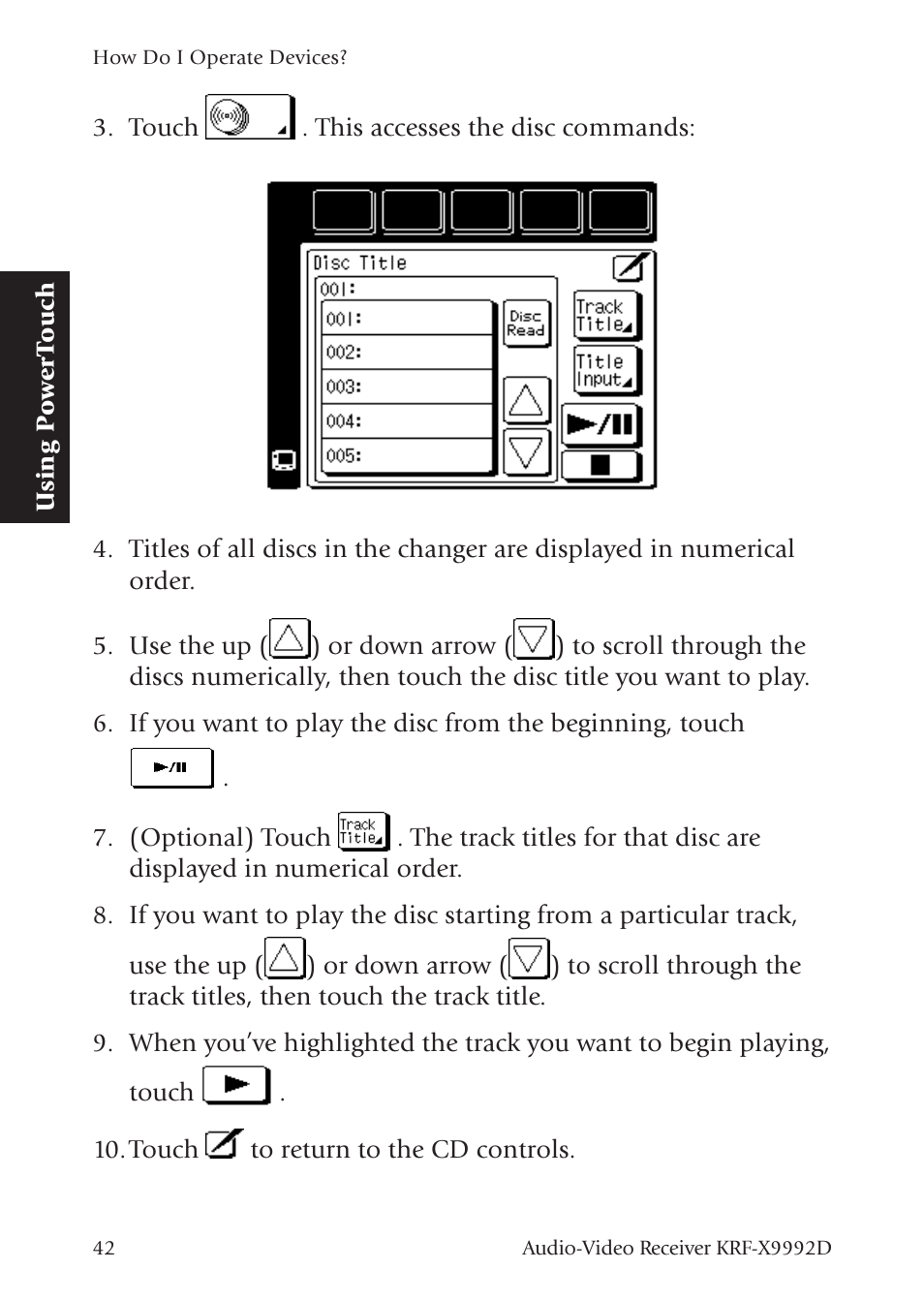 Kenwood KRF-X9992D User Manual | Page 101 / 145