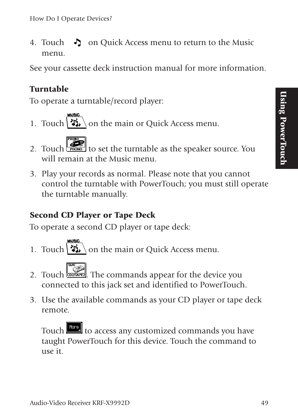 Kenwood KRF-X9992D User Manual | Page 108 / 145