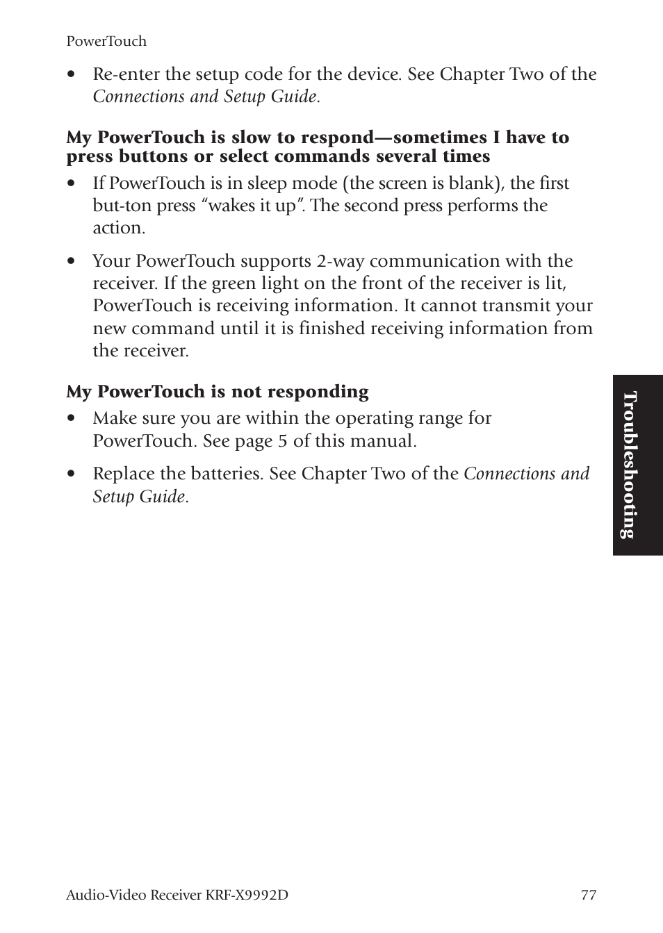 Kenwood KRF-X9992D User Manual | Page 136 / 145