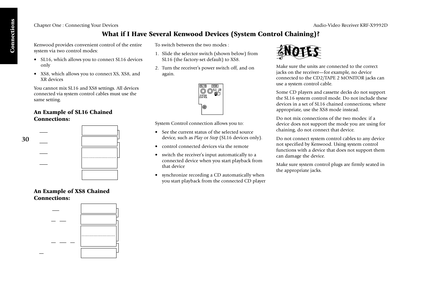 Connections | Kenwood KRF-X9992D User Manual | Page 36 / 145