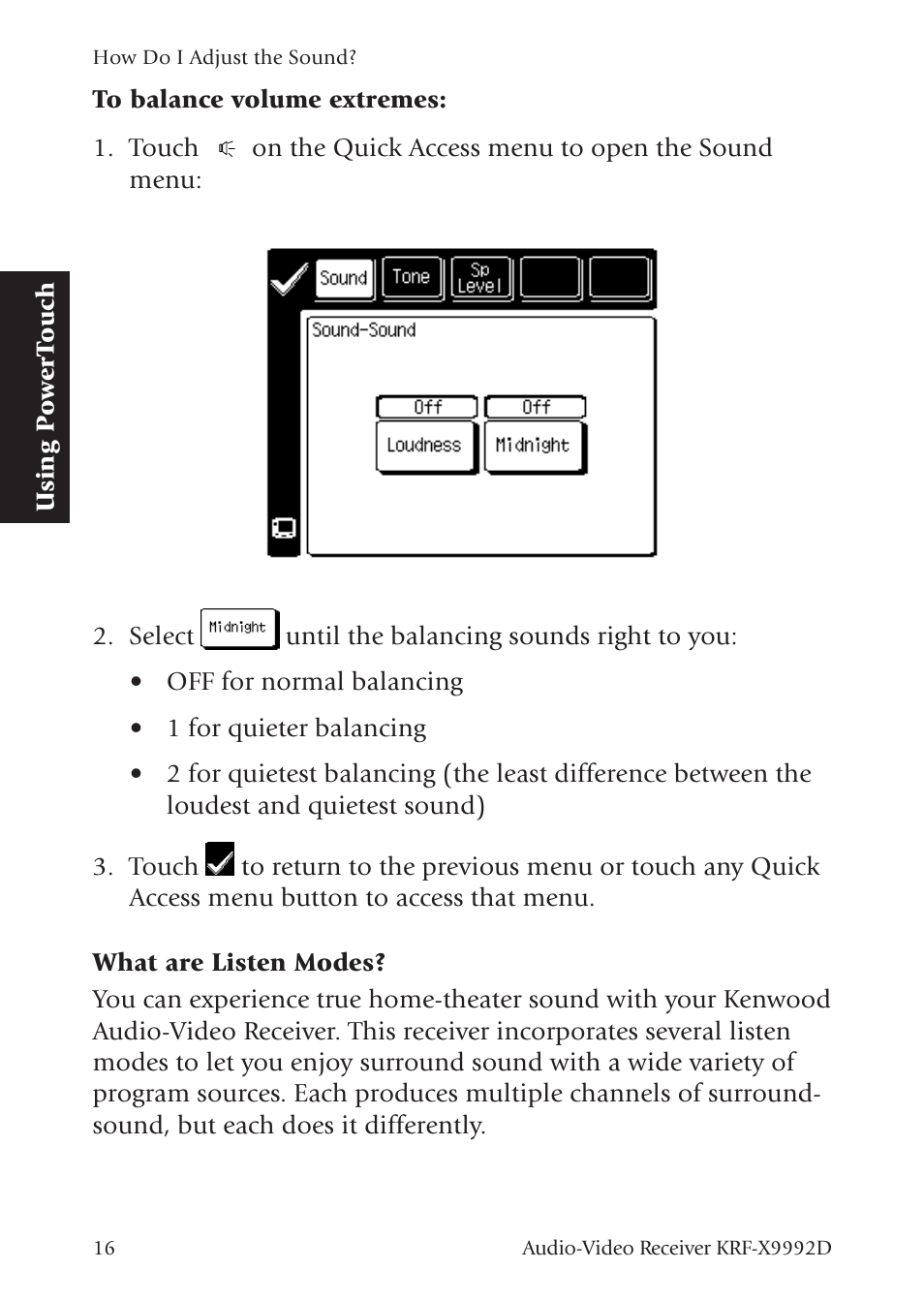 Kenwood KRF-X9992D User Manual | Page 75 / 145