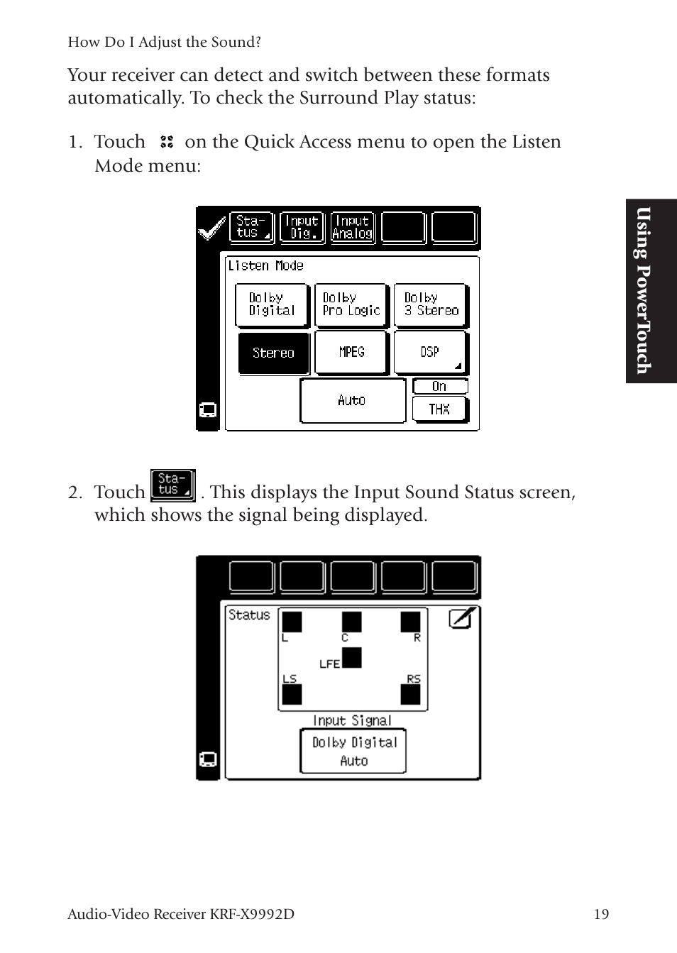 Kenwood KRF-X9992D User Manual | Page 78 / 145