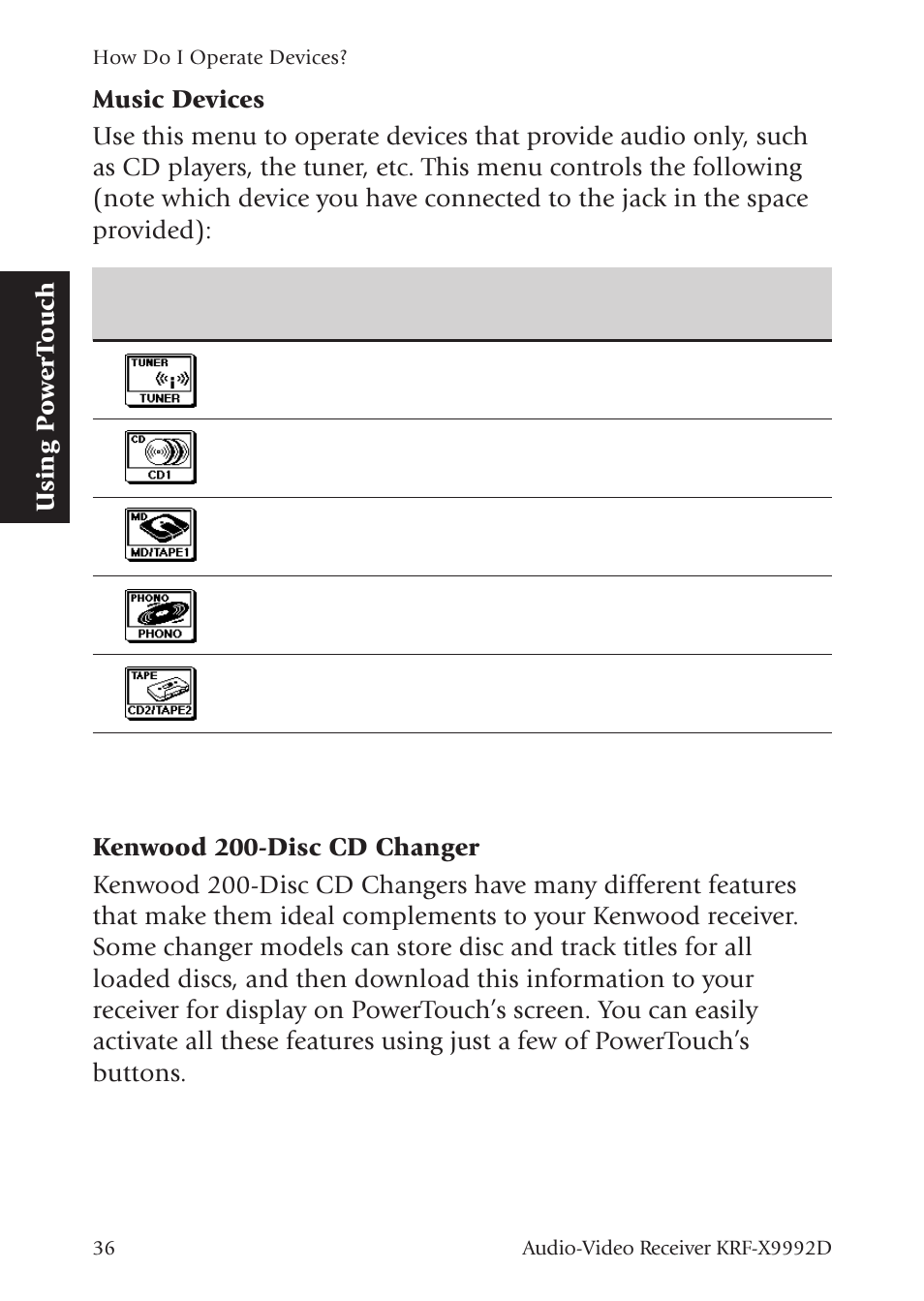 Kenwood KRF-X9992D User Manual | Page 95 / 145