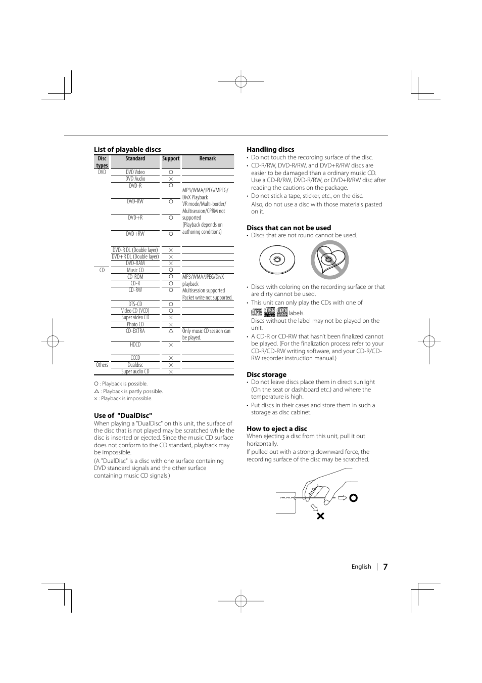 Kenwood KDV-3241Y User Manual | Page 7 / 40