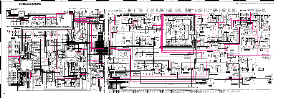 Tk-862g schematic diagram, Tk-862g, Schematic diagram | Kenwood TK-862G User Manual | Page 34 / 36