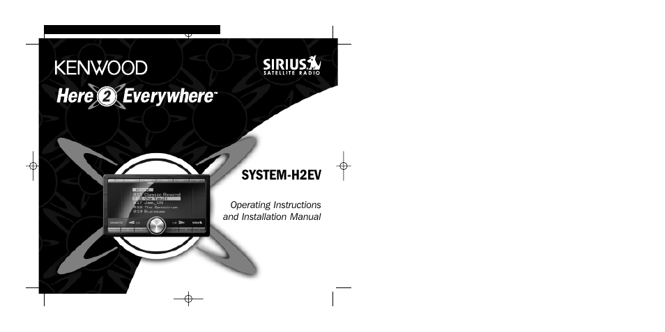 Kenwood HERE2EVERYWHERE SYSTEM-H2EV User Manual | 17 pages