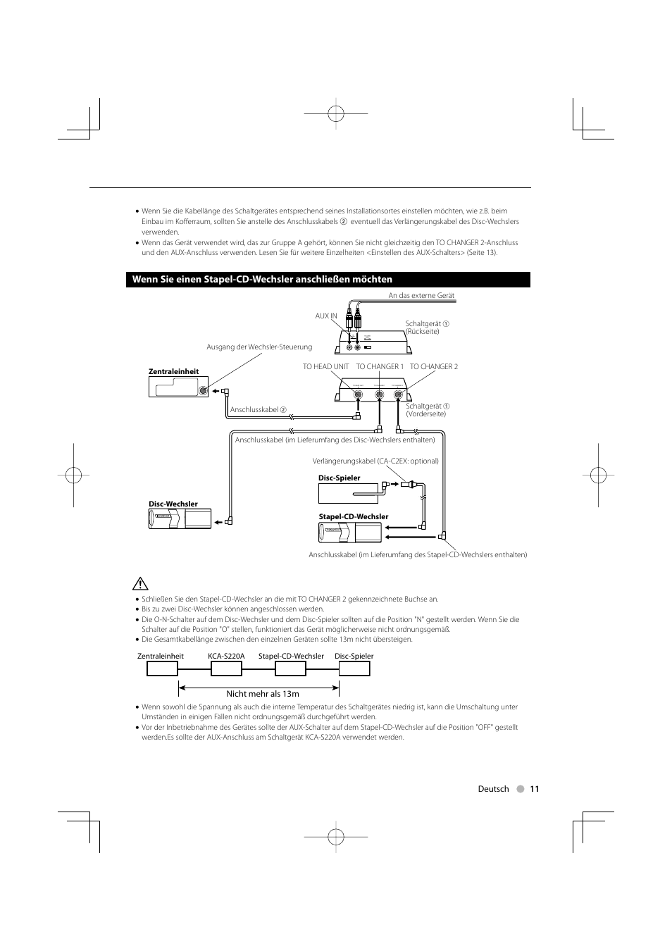 Kenwood KCA-S220A User Manual | Page 11 / 32