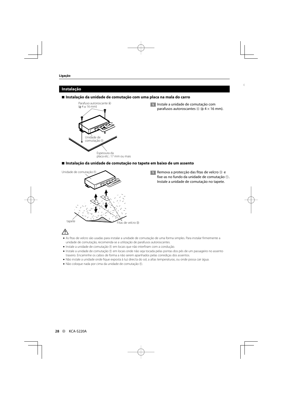 Kenwood KCA-S220A User Manual | Page 28 / 32