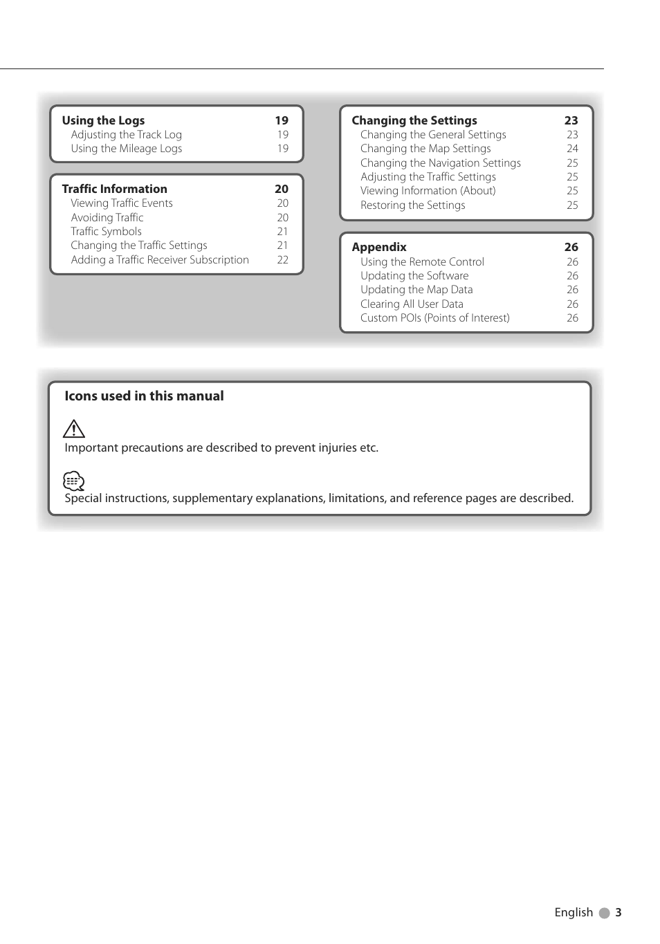 Kenwood DNX5240BT User Manual | Page 3 / 28