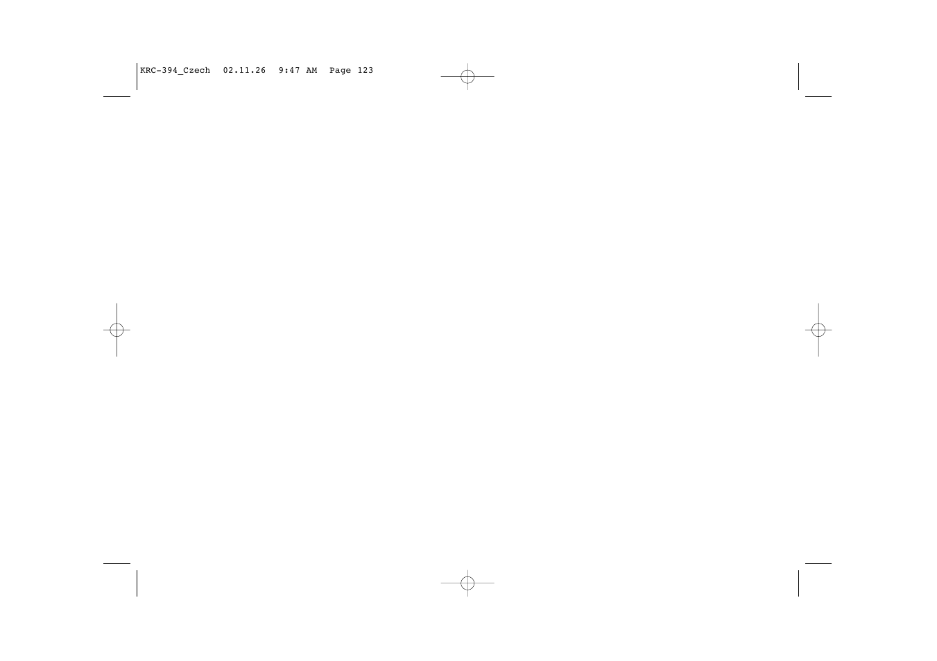 Kenwood KRC-394 User Manual | Page 123 / 124