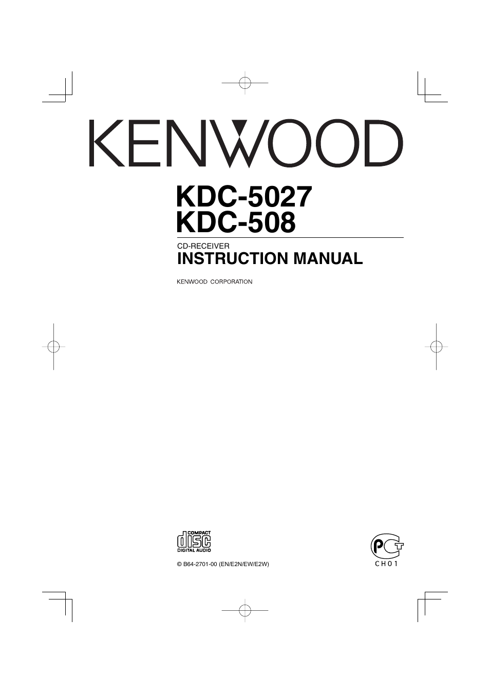 Kenwood KDC-5027 EN User Manual | 32 pages