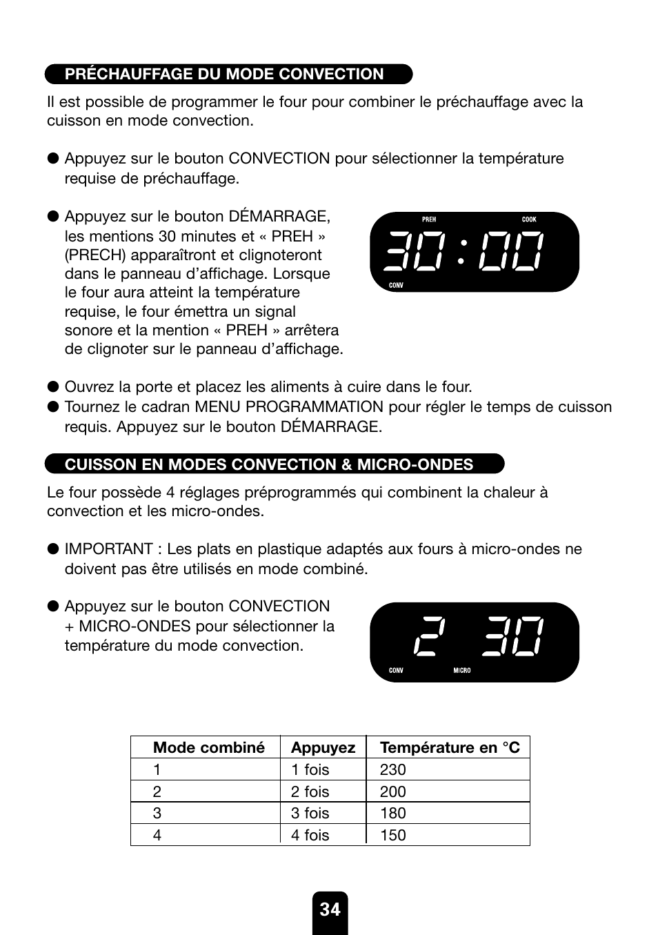 Kenwood MW761E User Manual | Page 34 / 107