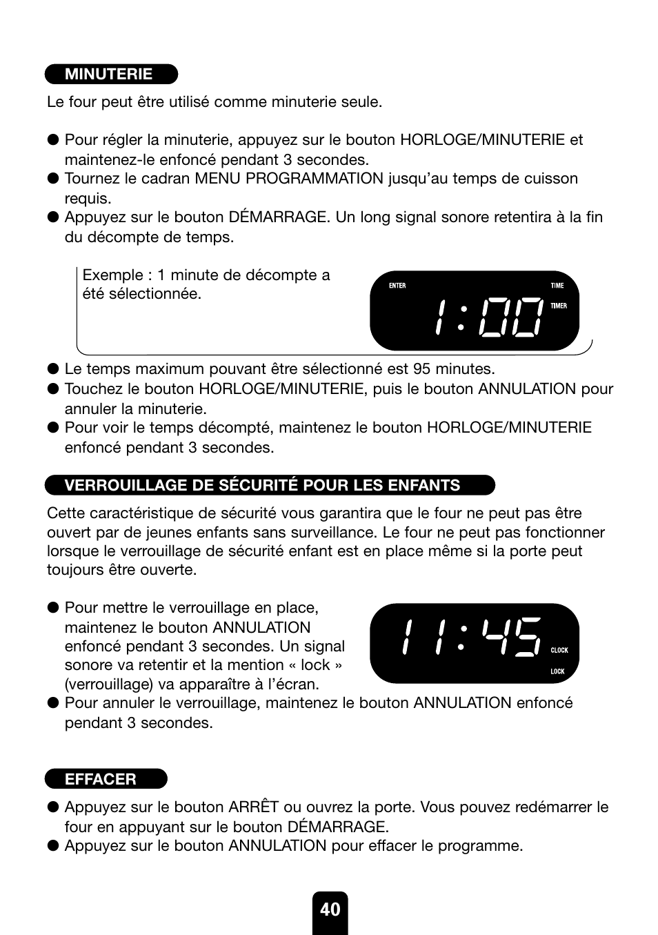 Kenwood MW761E User Manual | Page 40 / 107