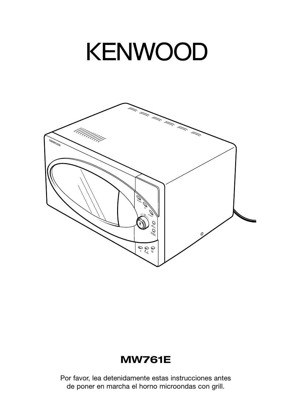 Mw761e | Kenwood MW761E User Manual | Page 44 / 107