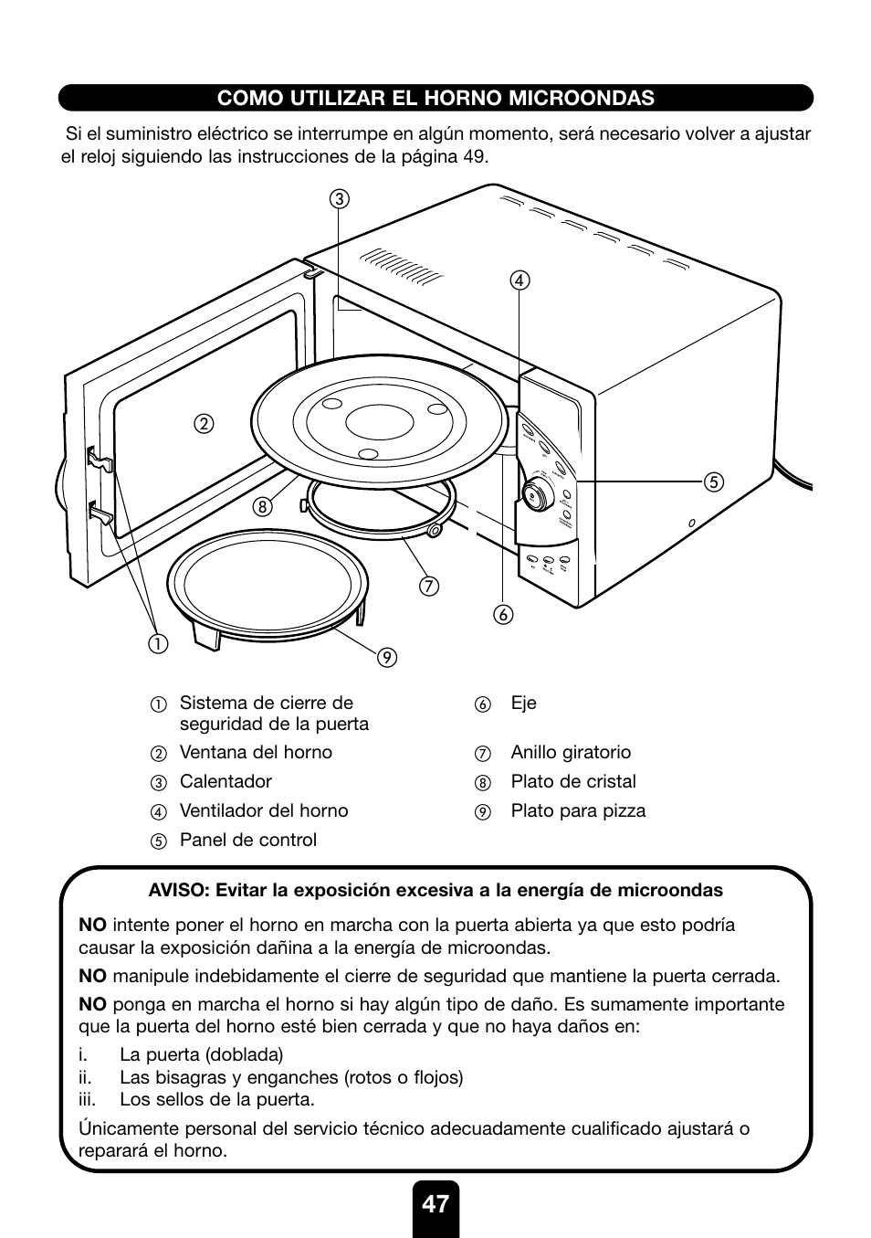 Kenwood MW761E User Manual | Page 47 / 107