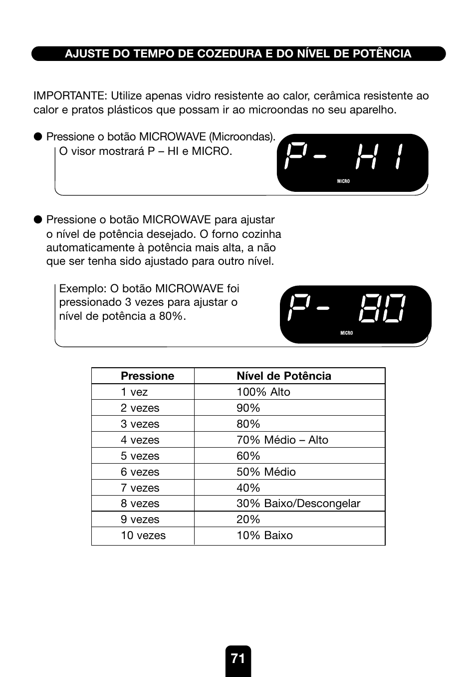 Kenwood MW761E User Manual | Page 71 / 107