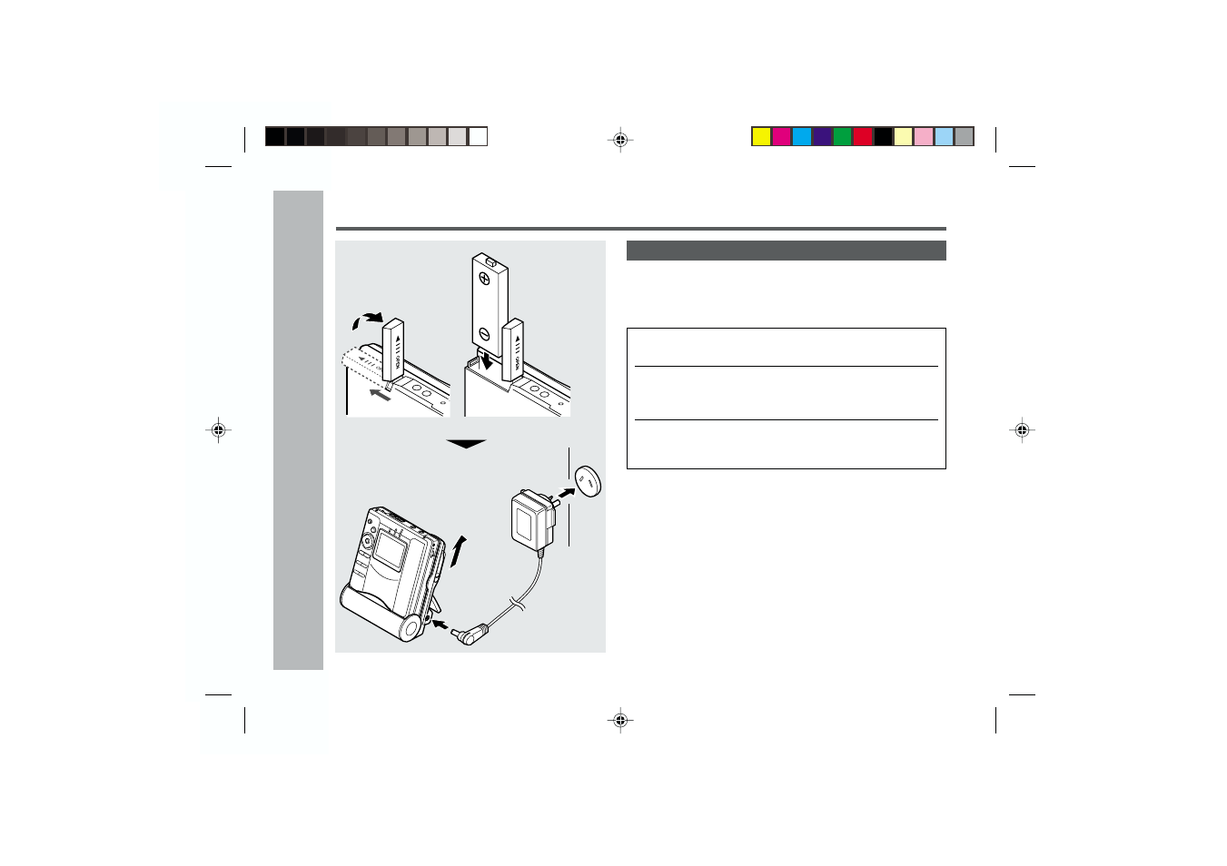 Using with the rechargeable battery, Power source | Kenwood MD-MT877W User Manual | Page 12 / 60