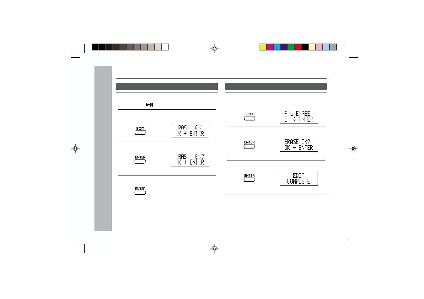 Editing a recorded minidisc, Advanced features | Kenwood MD-MT877W User Manual | Page 48 / 60