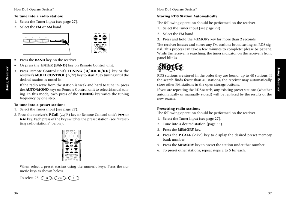 To tune into a radio station, Storing rds station automatically | Kenwood KRF-V7773D User Manual | Page 24 / 40