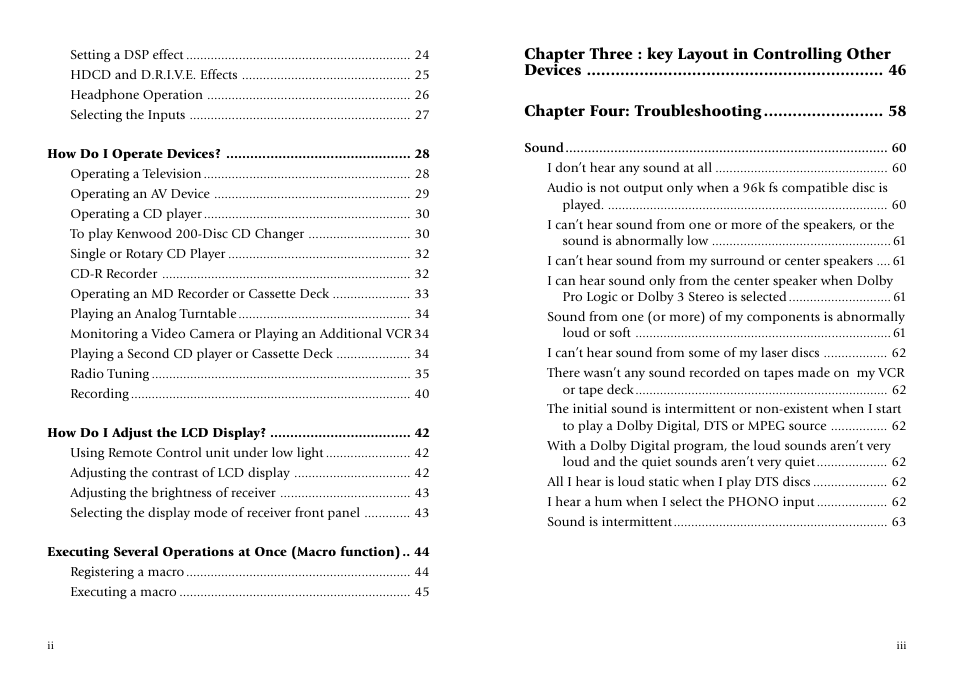 Kenwood KRF-V7773D User Manual | Page 3 / 40