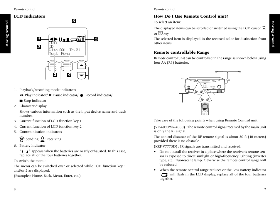 Lcd indicators, How do i use remote control unit | Kenwood KRF-V7773D User Manual | Page 9 / 40