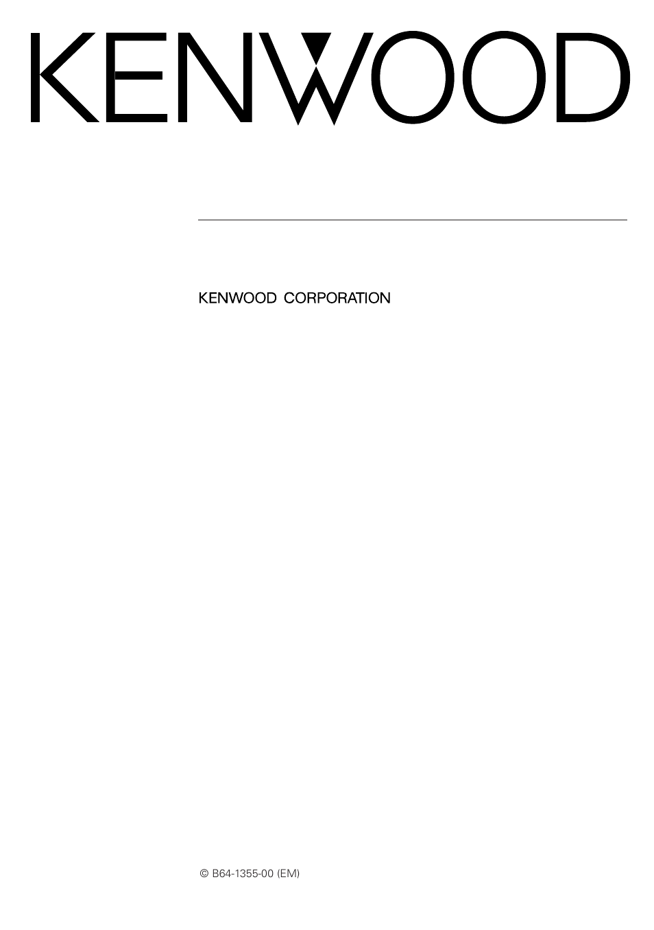 Kenwood KAC-818 User Manual | 9 pages