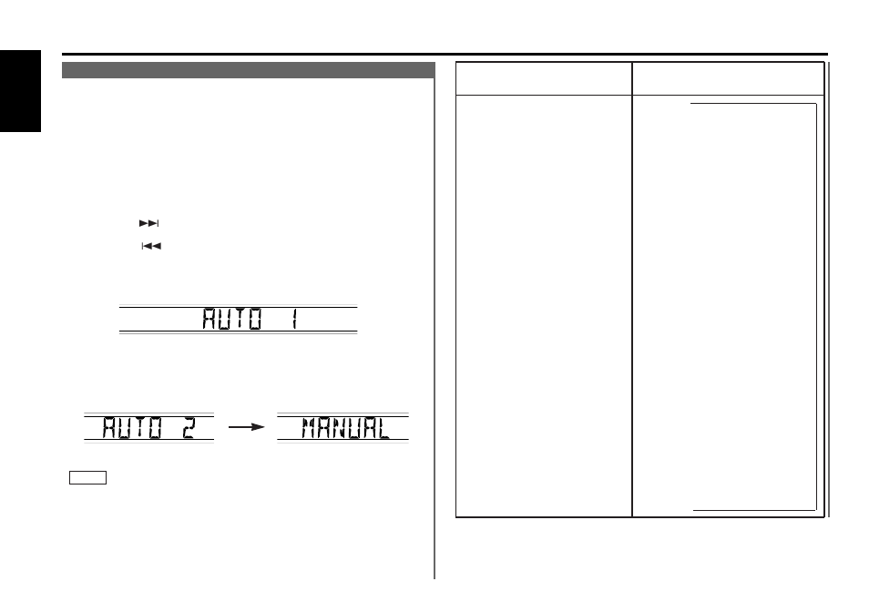 Menu system, Basic features, English | Kenwood KRC-559R User Manual | Page 10 / 46