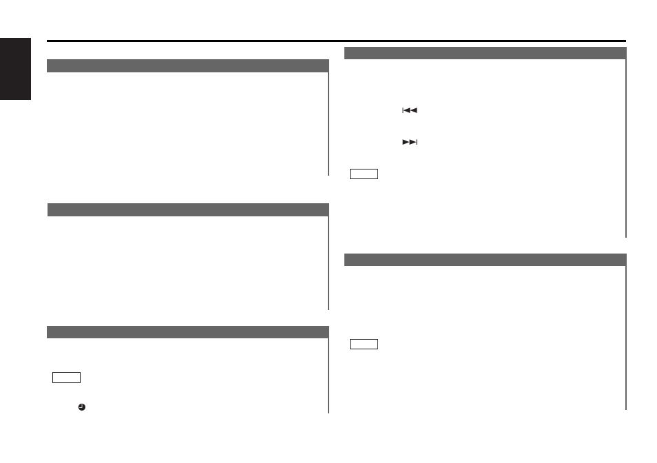 Using dolby b nr (noise reduction), Switching tape types, Switching display for tape | Tape advance function, Music repeat function, Cassette player features, English | Kenwood KRC-559R User Manual | Page 20 / 46