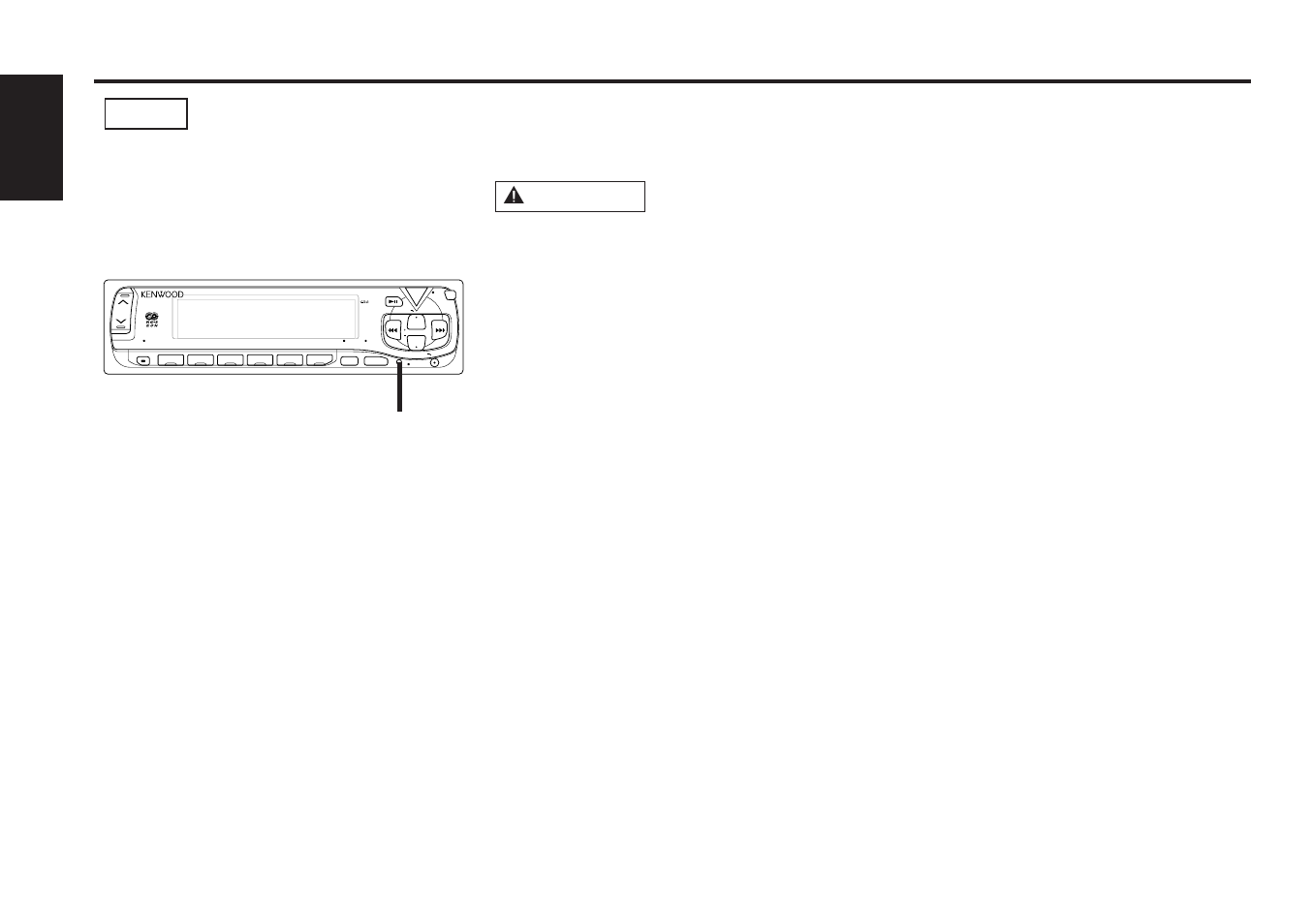 Safety precautions, English, 2 caution | Reset button, 4 — cleaning the unit, Cleaning the faceplate terminals, Cleaning the tape head, Handling cassette tapes | Kenwood KRC-559R User Manual | Page 4 / 46