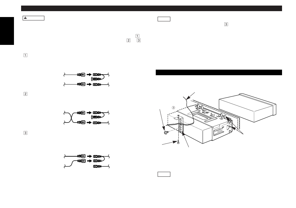 Installation, English | Kenwood KRC-559R User Manual | Page 40 / 46