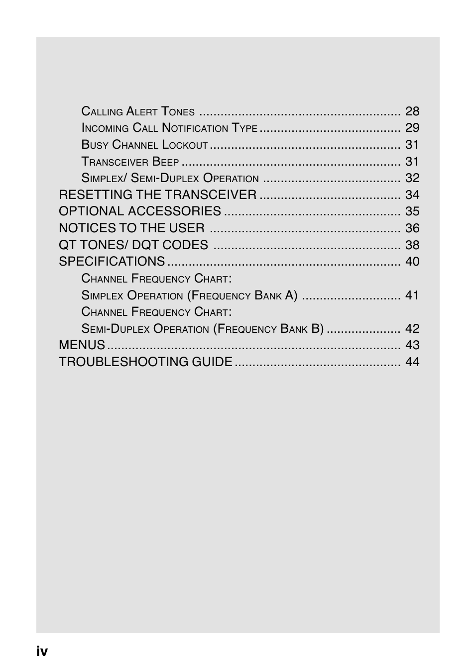Kenwood TK-3131 User Manual | Page 6 / 50