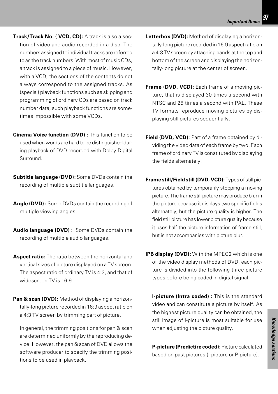 Kenwood HM-DV6MD User Manual | Page 97 / 104
