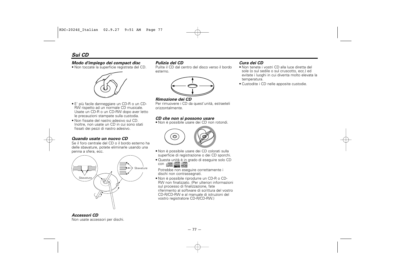 Sui cd | Kenwood KDC-2094 User Manual | Page 77 / 128