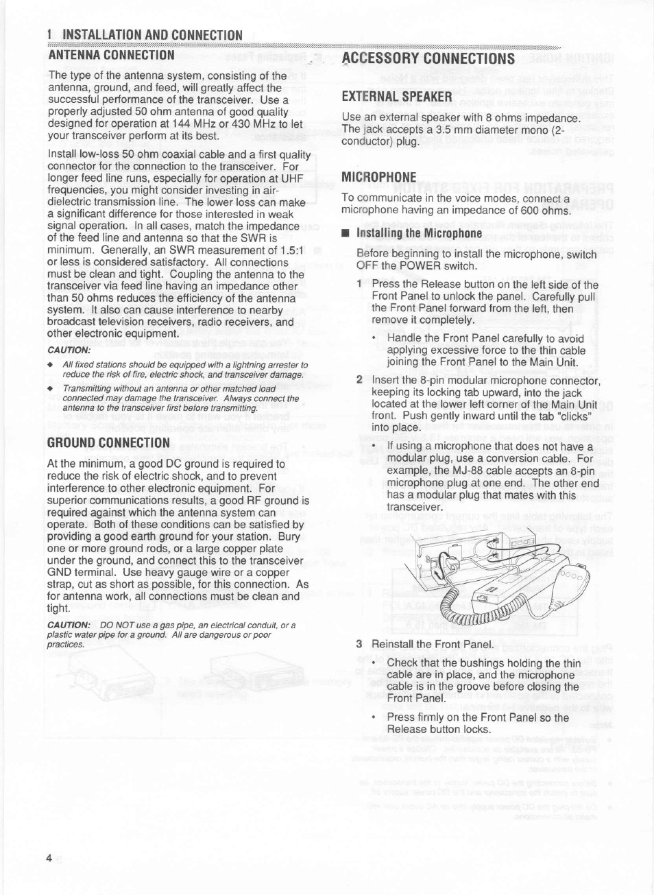 Kenwood TM-255E User Manual | Page 11 / 66