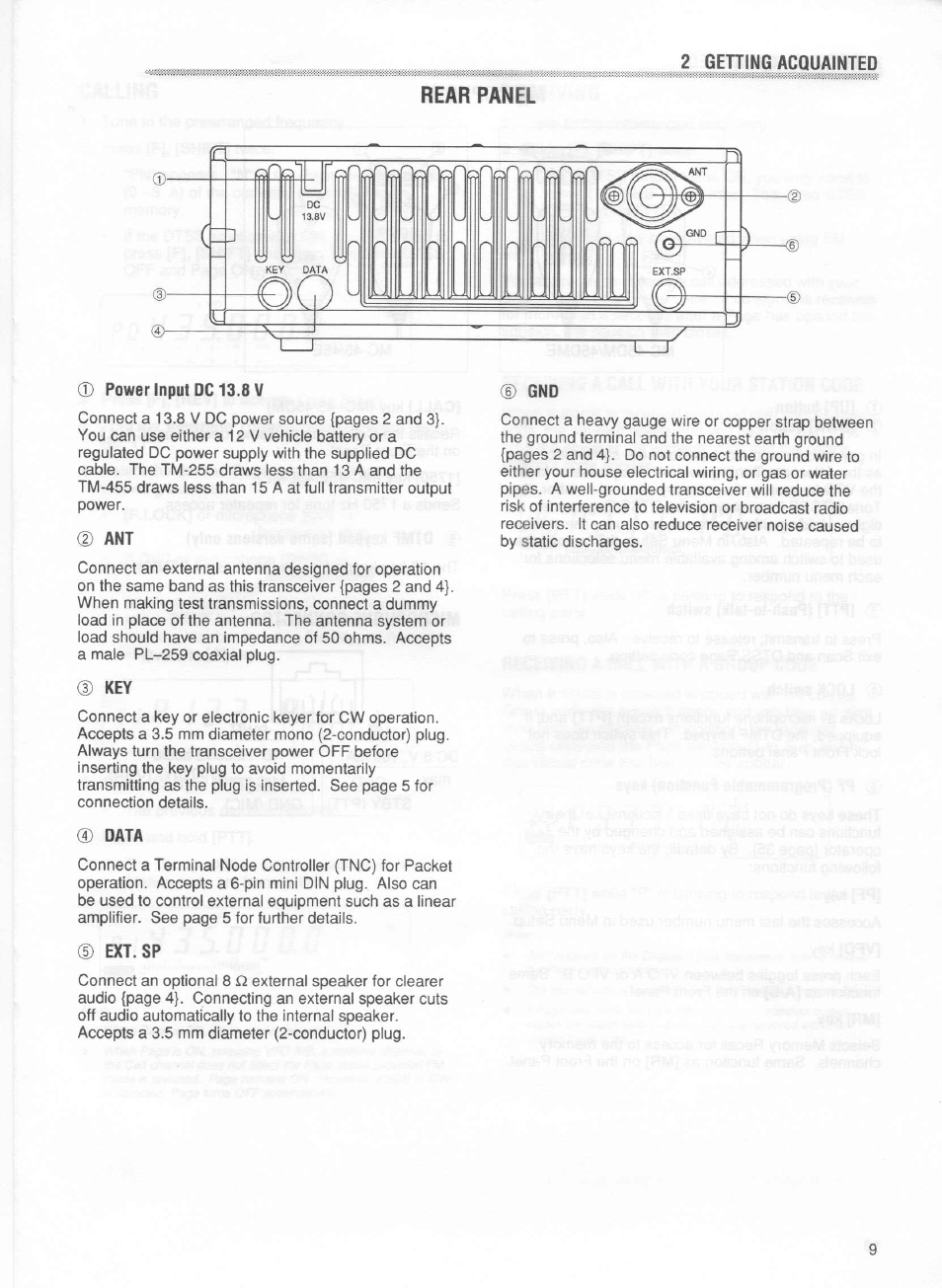 Kenwood TM-255E User Manual | Page 16 / 66