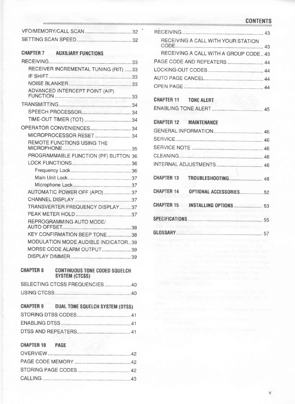 Kenwood TM-255E User Manual | Page 7 / 66