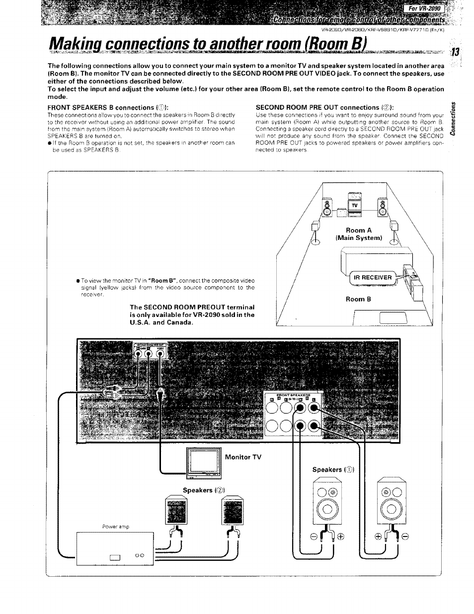 Kenwood KRF-V8881 D User Manual | Page 13 / 77